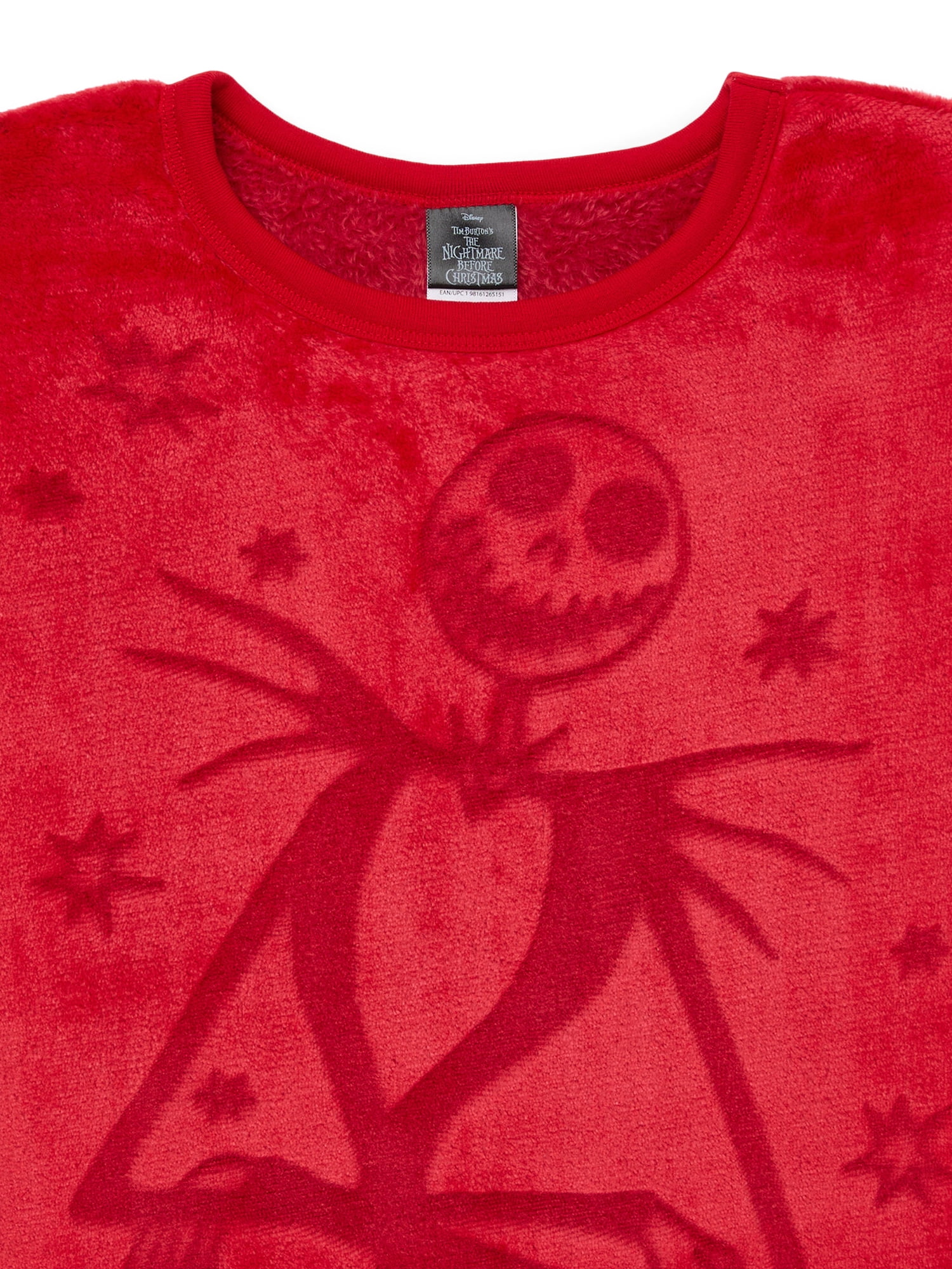 Disney The Nightmare Before Christmas Girls Woobie Pullover Sweater, Sizes 4-16