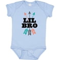 thumbnail image 3 of Inktastic Lil Bro Boys Native Arrow Brother Boys Baby Bodysuit, 3 of 5