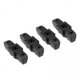 thumbnail image 1 of Juego De 4 Pastillas De Freno Para Bicicleta, Repuesto De 50mm Para HS11/HS22/HS24/HS33/HS66 Para Exteriores, 4 Uds., 1 of 8