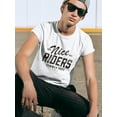 thumbnail image 2 of Grunge Style Nice Riders Tee Men's -Image by Shutterstock, 2 of 4