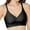 Black, variant on Riforla Seamless Jelly Lift Bra Women's Fixed Cup Push up Sag Thin Underwire Bra Womens Bras White XXL