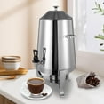 thumbnail image 2 of YIYIBYUS 3.5 Gallon Hot Beverage Dispenser, Stainless Steel Coffee Urn Chafer w/Two Heating Methods, Hot Drinks Dispenser for Milk Coffee Tea Water Juice - Parties Event Buffet Catering, Silver, 2 of 14