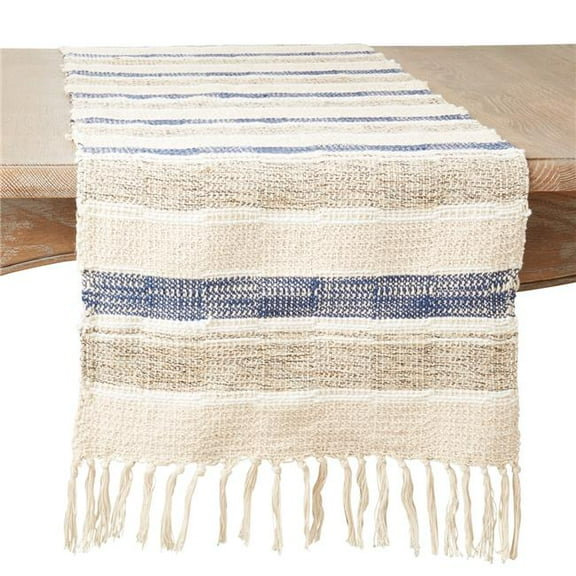 16 x 72 in. Striped Table Runner