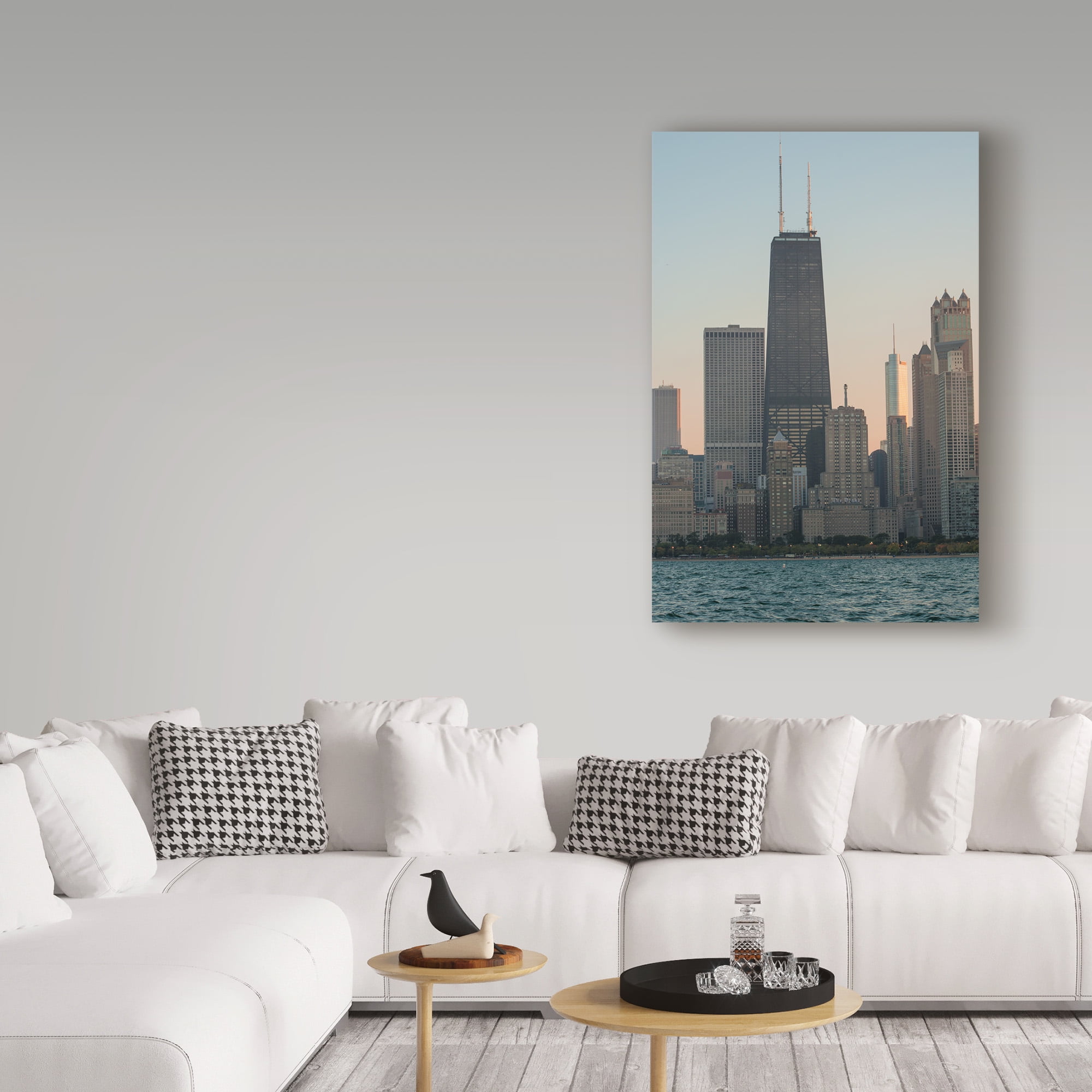 Trademark Fine Art 'Skyscraper' Canvas Art by NjR Photos