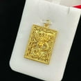 thumbnail image 2 of Embossed Dragon  22K 23K 24K Thai Baht Gold Filled Yellow GP Pendants, 2 of 8