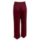 thumbnail image 5 of WILLBEST Pantalones Casuales de Mujer, de Cintura Alta, Holgados, de Pierna Recta, para Uso Diario, Cómodos para Entrenar En Verano y Otoño, con Cinturilla Elástica y Detalle de Lazo. Mediana, 5 of 6