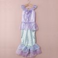 thumbnail image 2 of Fortune Robe Queue de Petite Fée pour Tout-Petit Fille Mermaid Fête Cosplay Costume, 2 of 8