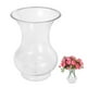 thumbnail image 1 of Plastic Flower Vase Transparent Vase for Decoration Office Decor, 1 of 4