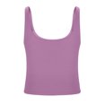 thumbnail image 6 of Timegard Tank Top for Women Scoop Neck Slim Fitted Comfy Summer Casual Athletic Top Camis with Bras, 6 of 7