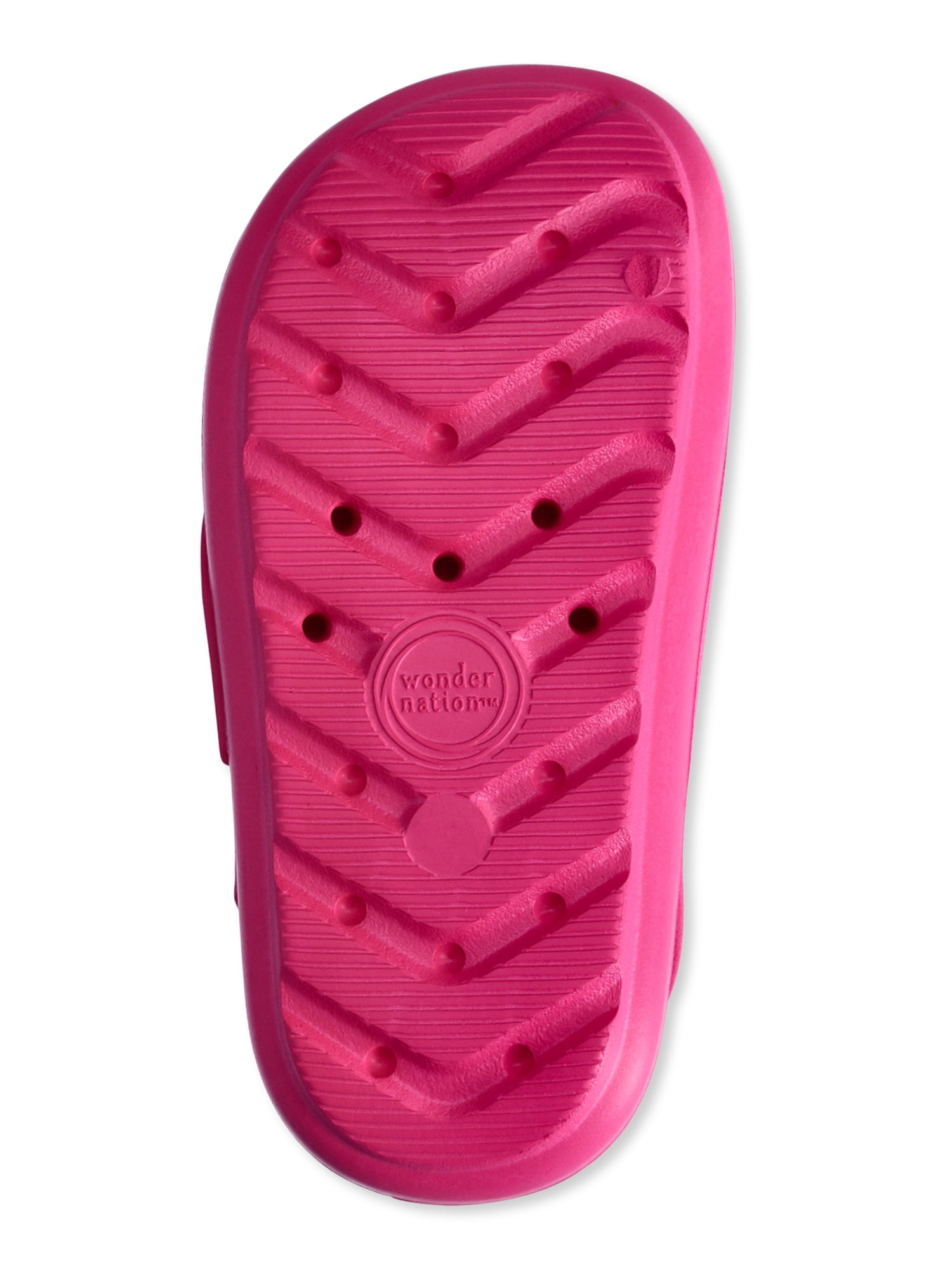 Wonder Nation Toddler Girls Eva Slide Sandals, Sizes 5/6-11/12