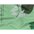 thumbnail image 6 of oneOone Rayon Sea Green Fabric Abstracts Craft Projects Decor Fabric Printed By The Yard 56 Inch Wide, 6 of 8