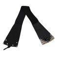 thumbnail image 4 of Girls Trendy Waist Belt PU Waistband Costume Underbust Wide Waist Body Jewelry for Party Jeans Belt Dress Chain White, 4 of 4