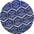 thumbnail image 1 of Ahgly Company Machine Washable Indoor Square Transitional Blue Area Rugs, 3' Square, 1 of 7