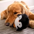thumbnail image 5 of TrustyPup Penguin Ultrasonic Silent Squeaker Dog Toy, Soft Chew Resistant Plush, Medium, 5 of 12