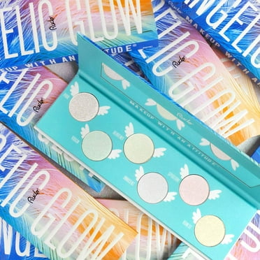 RUDE COSMETICS Angelic Glow Highlighter and Eyeshadow Palette