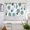 Blue, variant on Abstract Geometric Kitchen Curtains Window Panels, Farmhouse Vintage Polka Dot Green Insulated Window Treatment Curtain, Grommet Curtains for Bedroom/Living Room/Bathroom, 2 Piece 42"Wx63"L