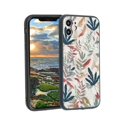 thumbnail image 1 of Leaves-189 Phone Case, Degined for iPhone 12 Case Men Women, Flexible Silicone Shockproof Case for iPhone 12, 1 of 1