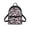 Ghost Heart Design, variant on Eheartsgir Black Cat Floral Travel Rucksack Lots of Pockets Small Backpack for Daily Use Shopping, Polyester Adjustable Strap Mini Backpack