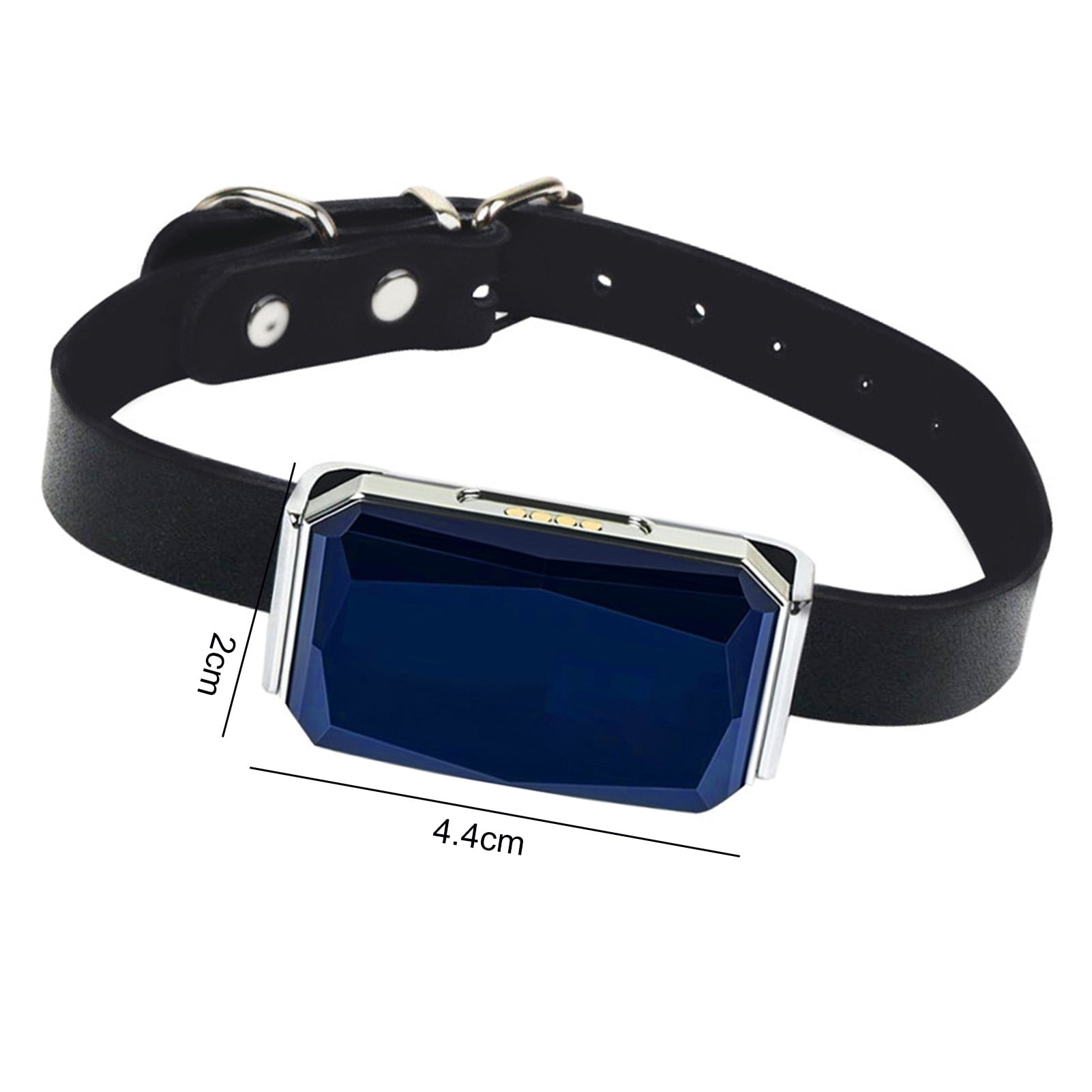 Mightlink Pet Tracker Adjustable Virtual Fence IP68 Waterproof Location History Live Tracking Precise Position Plastic Pet Dog Cat Location Activity Tracker Collar Pet Supplies