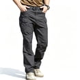 thumbnail image 2 of Men Ripstop Multi Utility Cargo Pants Stretch Tapered Breathable Multi Pocket Daily Pants S-XXL, 2 of 10