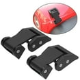 thumbnail image 4 of Hood Latch Lock Hood Catch Hood Lock Buckle Engine Hood Latch Lock Buckle Kit Aluminum Alloy Black Fit For  / Gladiator, 4 of 8