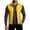 Yellow, variant on Ecqkame Men's Reflective Vest High Visibility Stand Collar Full Zip Side Pockets Vests Lightweight Safety Outdoor Daily Outerwear Red XS