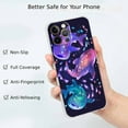 thumbnail image 2 of Cosmic Whale Shark Case for iPhone 12 Pro,Aesthetic Art Design Pattern Soft Full TPU Bumper Cover, 2 of 5