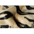 thumbnail image 2 of Tapis Togo En Peau De Vache, 2 of 2