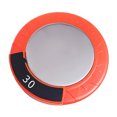 thumbnail image 1 of EastVita Electric Constant Temperature Heater, ABS Cat Water Dispenser Constant Temperature Heater, Fish Tank Temperature Control Heater, Orange Circular Heater, 1 of 6