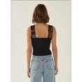 thumbnail image 5 of Lace Detail V-Neck Crop Top, 5 of 5