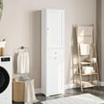 Tall Bathroom with Laundry Basket, TiltOut Laundry Hamper with