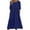 DDQ1_Blue, variant on Meichang Women's Eyelet Dresses Summer Crew Neck Short Sleeve Midi Dresses Solid Loose Fit Hollow Out Dresses Flowy Casual Dresses with Pockets Blue XXL