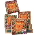 thumbnail image 1 of Cajas de Galletas Kraft con Ventana 12 Paquetes Caja de Panadería Caja de Repostería para Navidad, 1 of 4