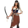thumbnail image 2 of Caribbean Castaway Costume - Small - Dress Size 4-6, 2 of 5