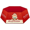 thumbnail image 3 of Ounissouiy Feliz árbol de Navidad Collar copos de nieve anillo de Navidad fiesta interior exterior suelo Festival decoración artesanía regalo nuevo Kits de decoración para fiestas uno, 3 of 6