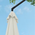thumbnail image 4 of Ambifirner 10FT Cantilever Patio Hanging Umbrella - Outdoor Market Umbrella with Crank and Cross Base, 4 of 9