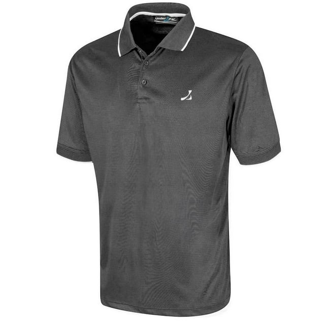 Under Par Polo en Tricot Gaufré pour Homme