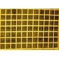 thumbnail image 1 of Ahgly Company Indoor Rectangle Checkered Yellow Modern Area Rugs, 3' x 5', 1 of 4