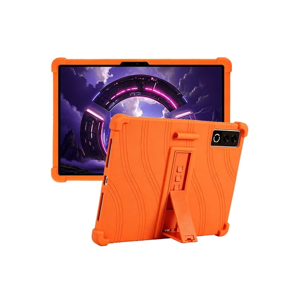 HYRACPO Silicone Case for Lenovo Legion Y900 13 inch, Soft Flexible Shockproof Protective Tablet Cover, Anti-Scratch & Lightweight Slim Design-Orange
