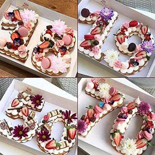Number cake baking tins deals