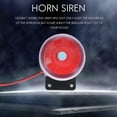 thumbnail image 2 of Wired Mini Siren for Home Security Alarm System Horn Siren 120dB 12V, 2 of 5