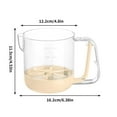 thumbnail image 2 of Kyusrd Multi-function Egg Whisk Cup Household Egg Whisk Manual Baking Large Capacity, 2 of 7