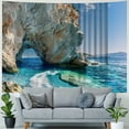 thumbnail image 4 of Orinice Rocky Sea Tapestry Wall Hanging Unique Style Graphic Tapestries Home Wall Decor Art for Living Room Bedroom Apartment Farmhouse Dorm 60x50inch, 4 of 6