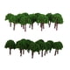 thumbnail image 1 of 100 piezas de plantas paisaje paisaje ferrocarril modelo árboles 1/500 juguetes, 1 of 9