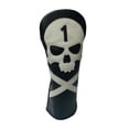 thumbnail image 1 of Cráneo Golf cabeza cubierta Club cabeza cubierta con N. &deg; etiqueta forro N  degree 1, 1 of 8