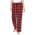 thumbnail image 2 of Lsque Christmas With Snowflakes Print Women's Pajama Pants, Lounge Pant - Comfortable Home Wear,Elastic Waistband, Stylish Design-, 2 of 9