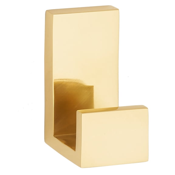 Alno A6481 Linear 1-3/16" Wide Solid Brass Modern Bathroom Robe Towel Hook - Brass