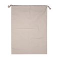 thumbnail image 1 of Household Plain Cotton Drawstring Storage Laundry Sack Stuff Bag for Travel Home Use 30 * 40CM, 1 of 3