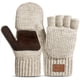 thumbnail image 1 of Guantes Mitones Térmicos de Invierno Sin Dedos FlexiGlide Beige, 1 of 7