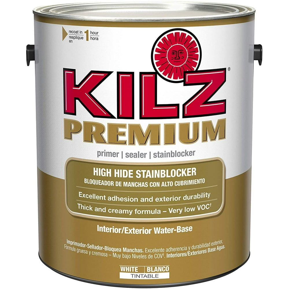 KILZ Premium HighHide Stain Blocking Interior/Exterior Latex Primer
